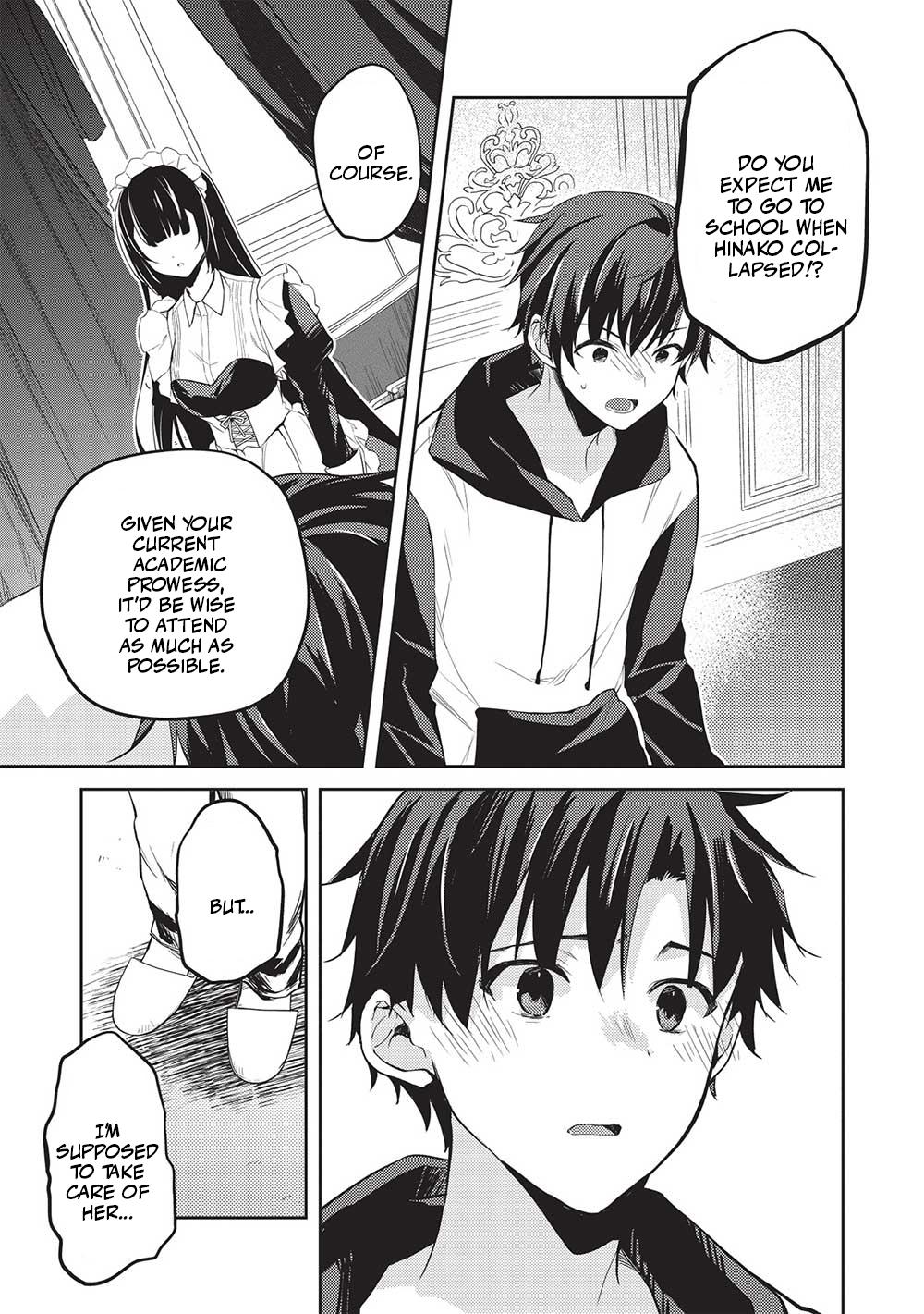 Saijo no Osewa Takane no Hana-darakena Meimon-kou de Chapter 12 page 9 - 