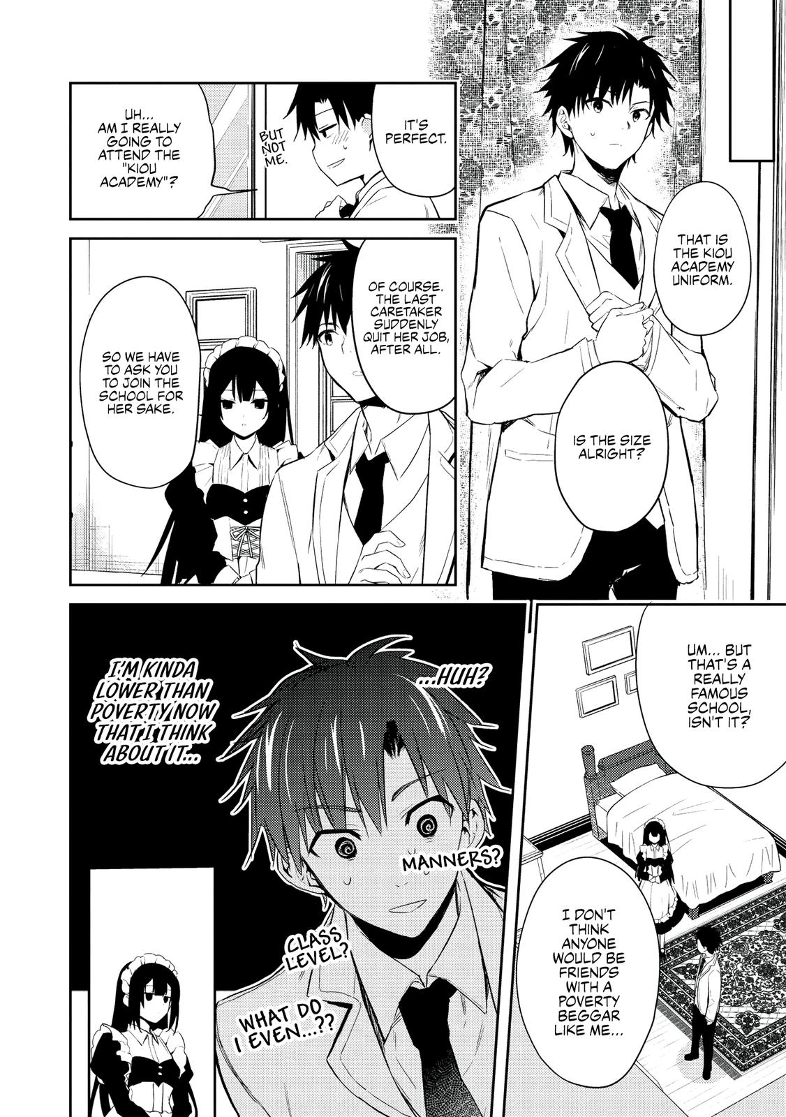 Saijo no Osewa Takane no Hana-darakena Meimon-kou de Chapter 2.2 page 11 - 