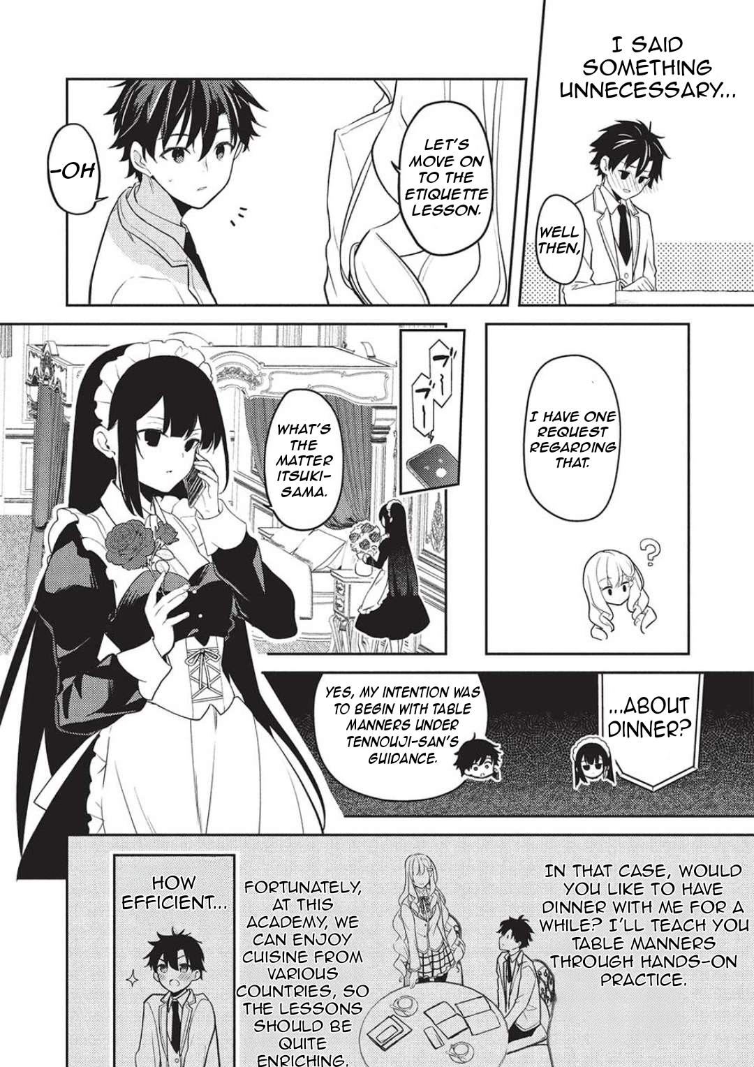 Saijo no Osewa Takane no Hana-darakena Meimon-kou de Chapter 26 page 19 - 