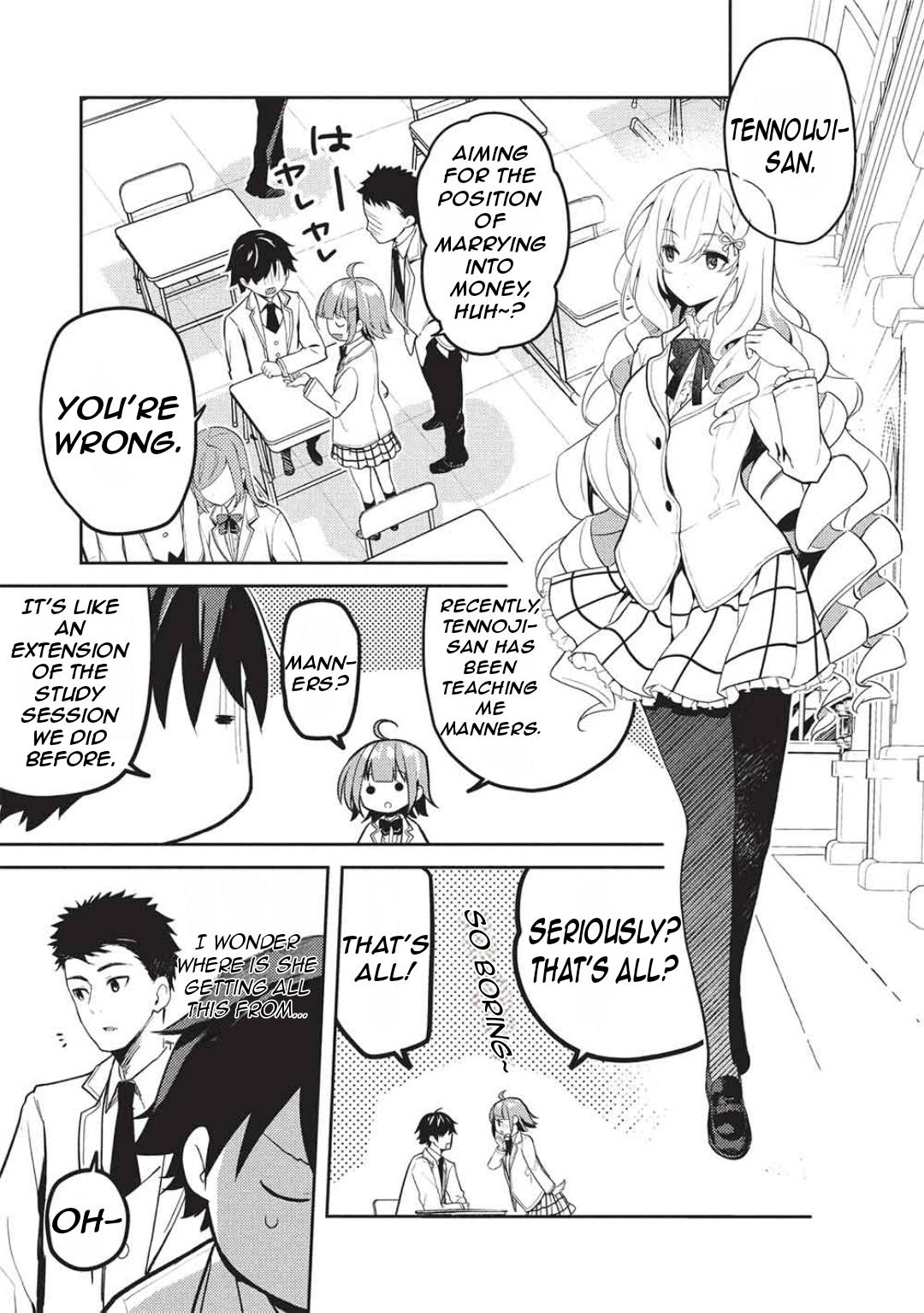 Saijo no Osewa Takane no Hana-darakena Meimon-kou de Chapter 27 page 22 - 