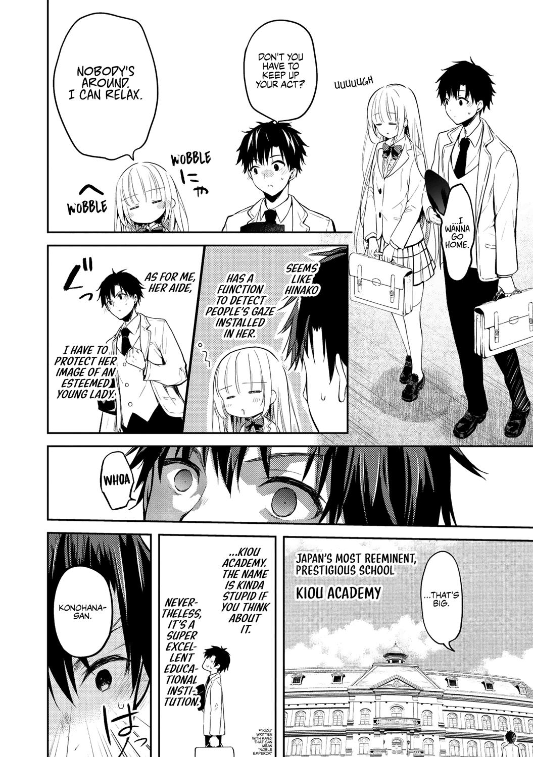 Saijo no Osewa Takane no Hana-darakena Meimon-kou de Chapter 3 page 8 - 