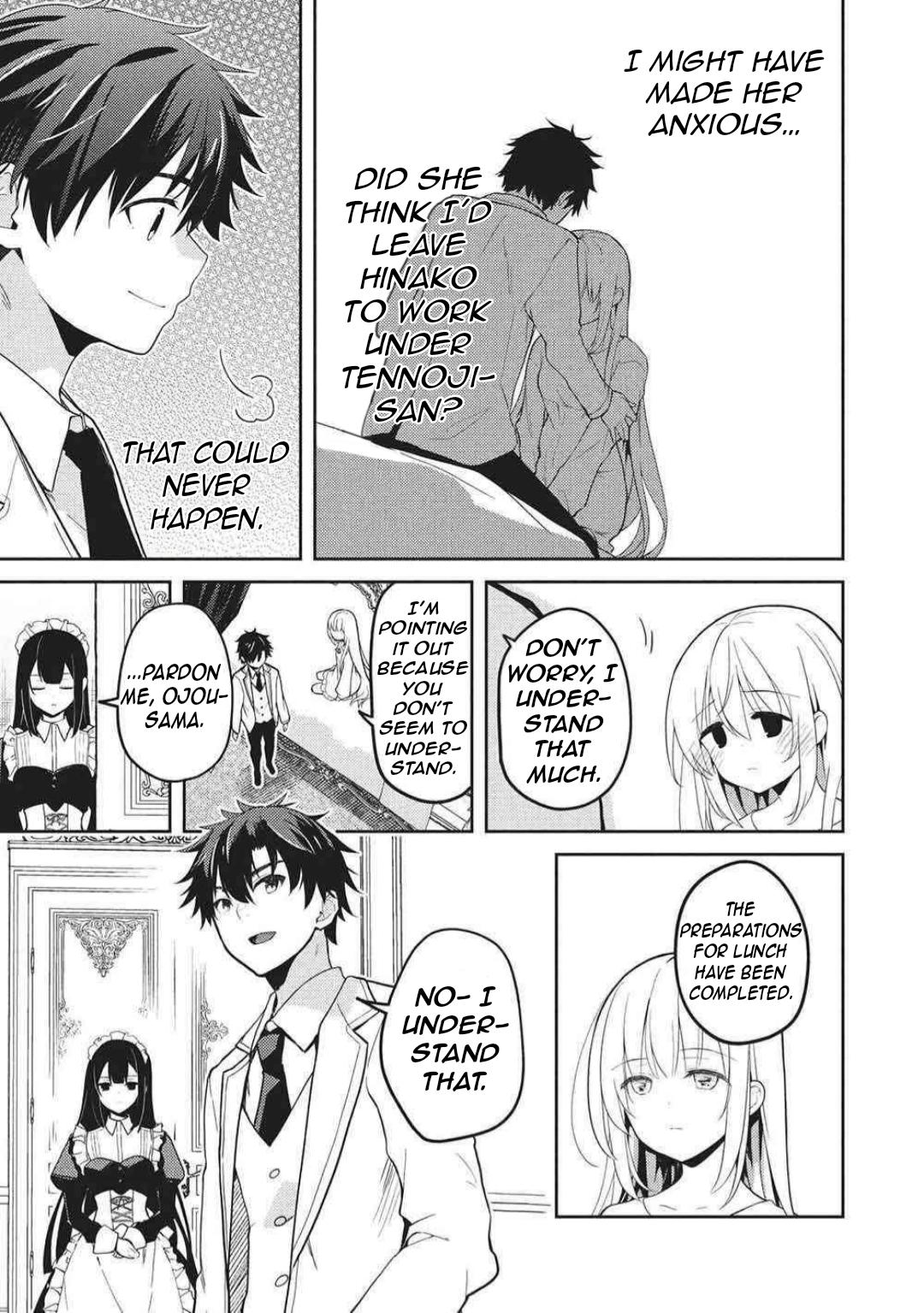 Saijo no Osewa Takane no Hana-darakena Meimon-kou de Chapter 31 page 12 - 