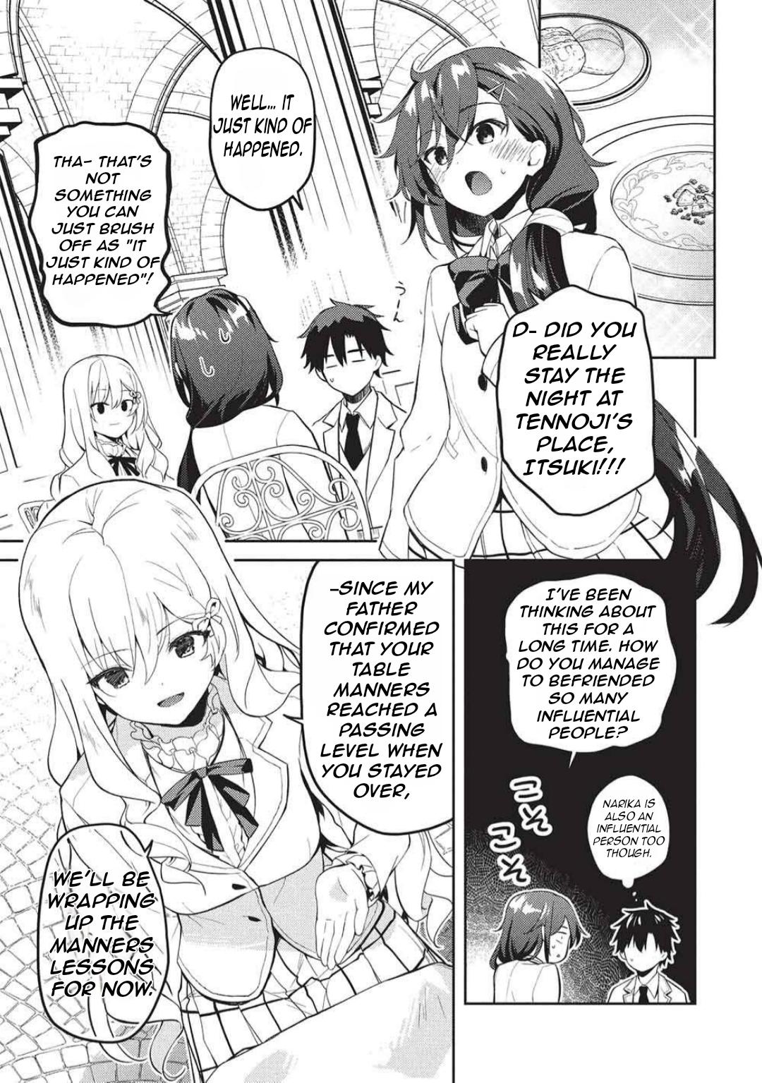 Saijo no Osewa Takane no Hana-darakena Meimon-kou de Chapter 32 page 22 - 