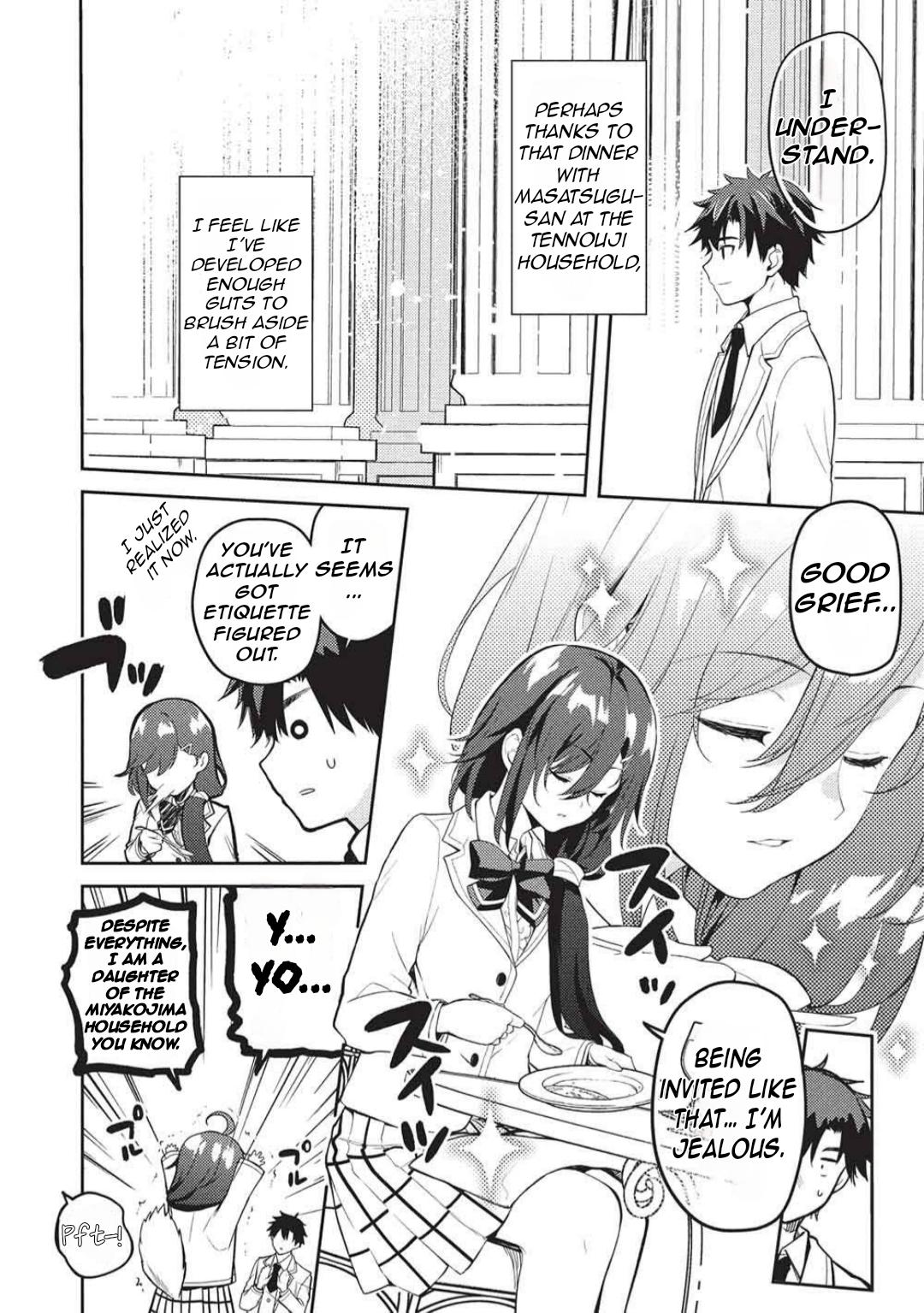 Saijo no Osewa Takane no Hana-darakena Meimon-kou de Chapter 32 page 23 - 