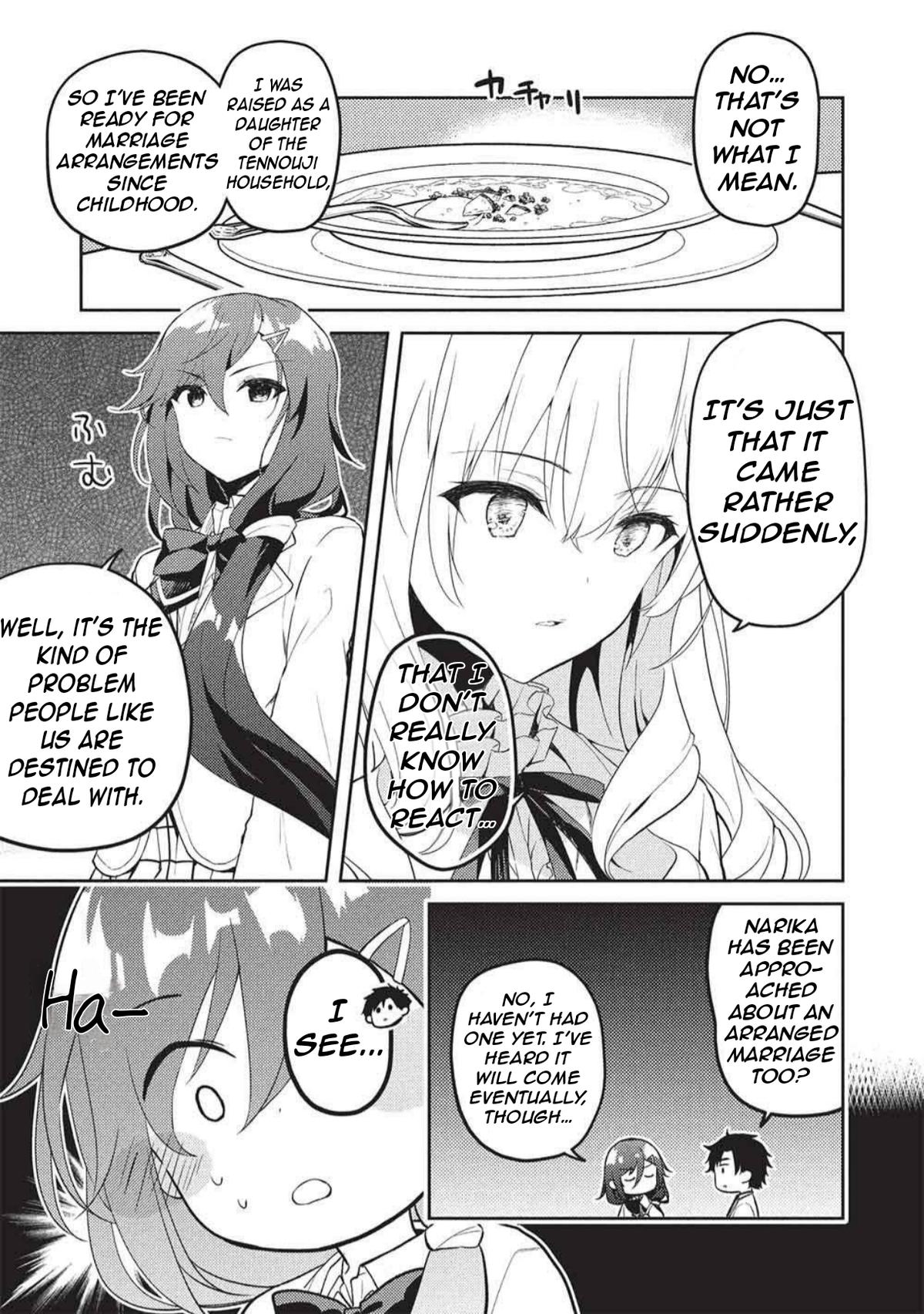 Saijo no Osewa Takane no Hana-darakena Meimon-kou de Chapter 33 page 6 - 