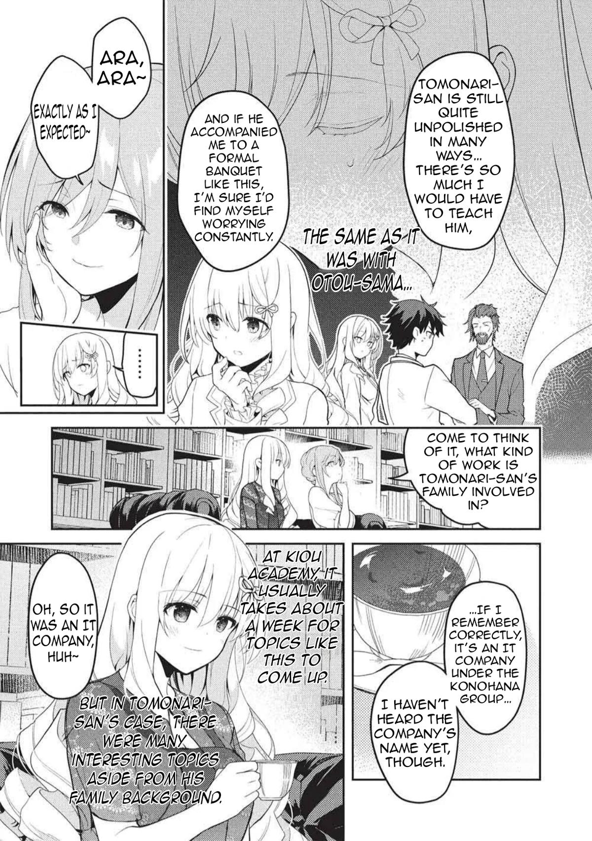 Saijo no Osewa Takane no Hana-darakena Meimon-kou de Chapter 35 page 28 - 