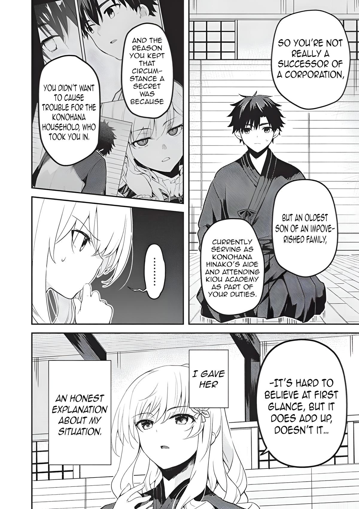 Saijo no Osewa Takane no Hana-darakena Meimon-kou de Chapter 37 page 7 - 