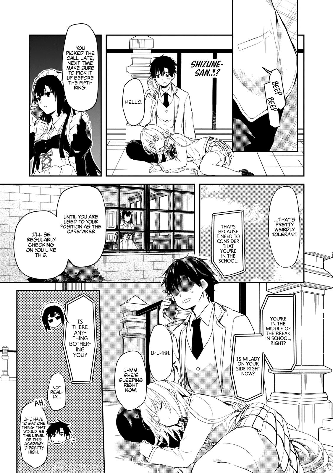 Saijo no Osewa Takane no Hana-darakena Meimon-kou de Chapter 4 page 12 - 