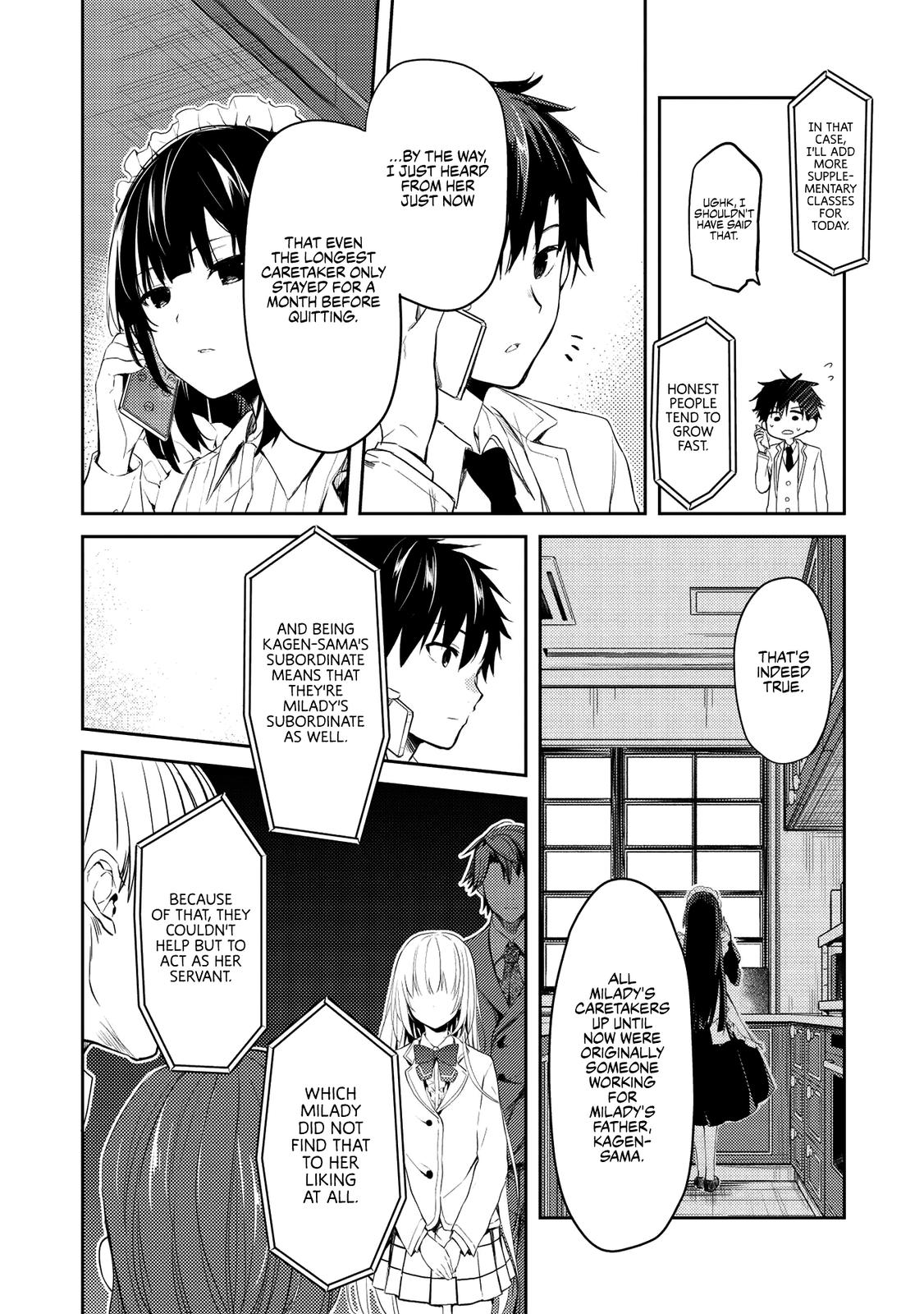 Saijo no Osewa Takane no Hana-darakena Meimon-kou de Chapter 4 page 13 - 
