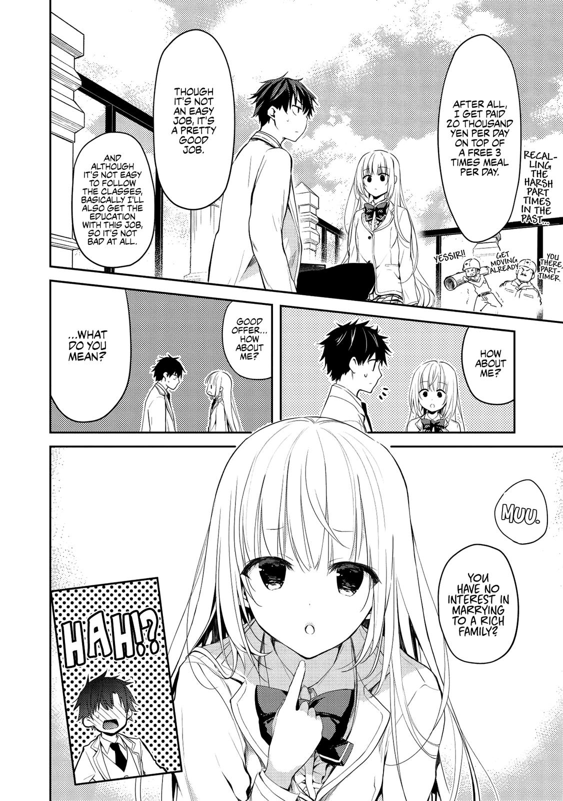 Saijo no Osewa Takane no Hana-darakena Meimon-kou de Chapter 4 page 9 - 