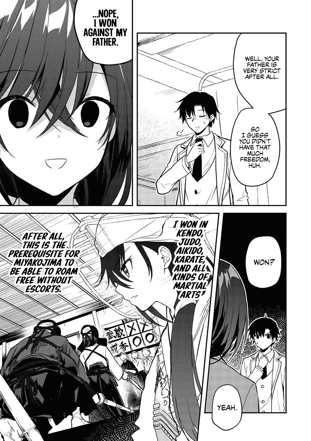 Saijo no Osewa Takane no Hana-darakena Meimon-kou de Chapter 7 page 25 - 
