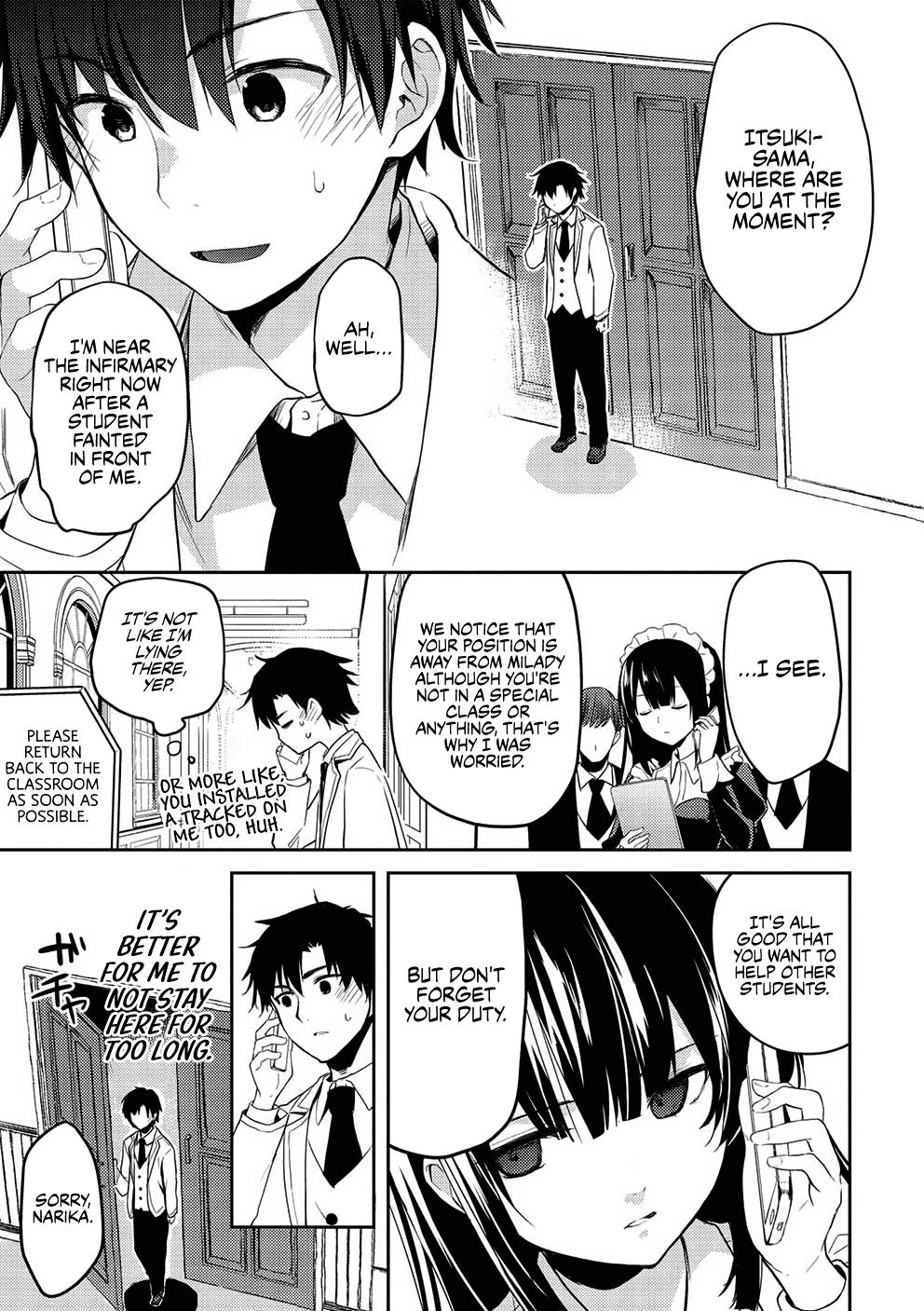 Saijo no Osewa Takane no Hana-darakena Meimon-kou de Chapter 7 page 31 - 