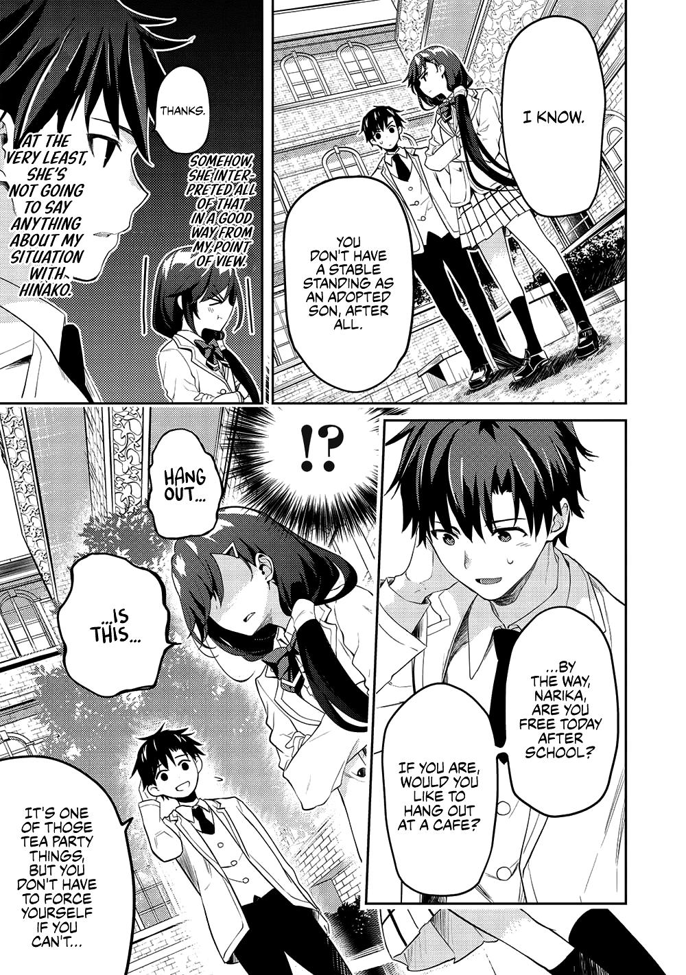 Saijo no Osewa Takane no Hana-darakena Meimon-kou de Chapter 9 page 17 - 