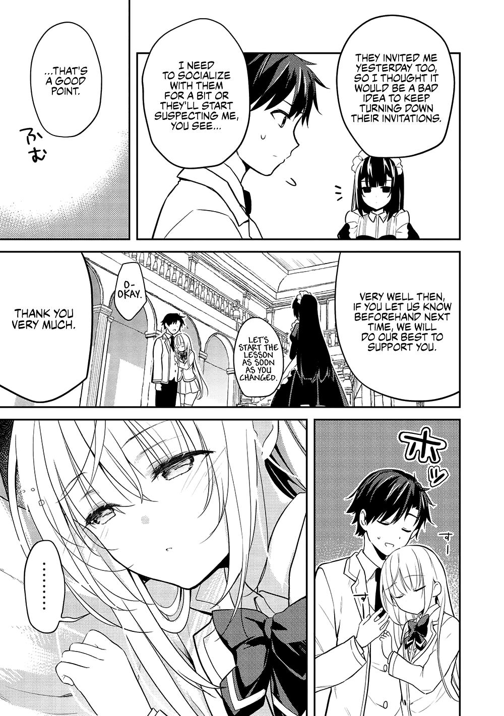 Saijo no Osewa Takane no Hana-darakena Meimon-kou de Chapter 9 page 3 - 