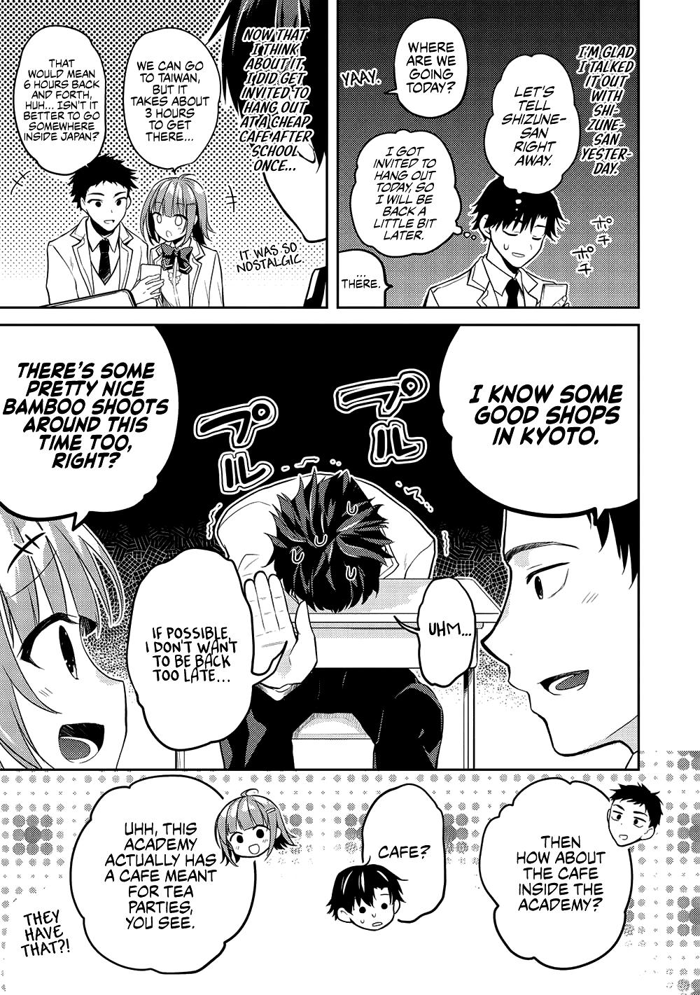 Saijo no Osewa Takane no Hana-darakena Meimon-kou de Chapter 9 page 5 - 
