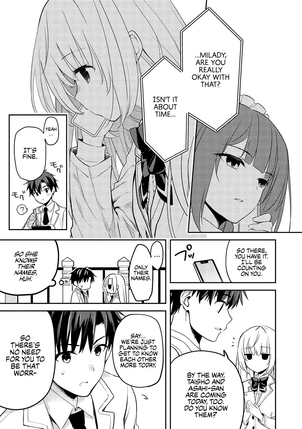 Saijo no Osewa Takane no Hana-darakena Meimon-kou de Chapter 9 page 9 - 