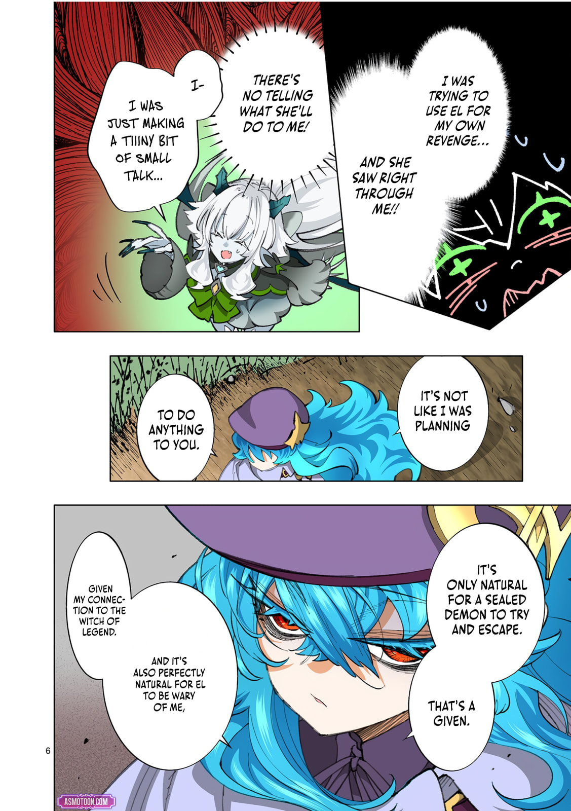 Saika no Majo wa Jiyuu ni Kurashitai Chapter 23 page 7 - 