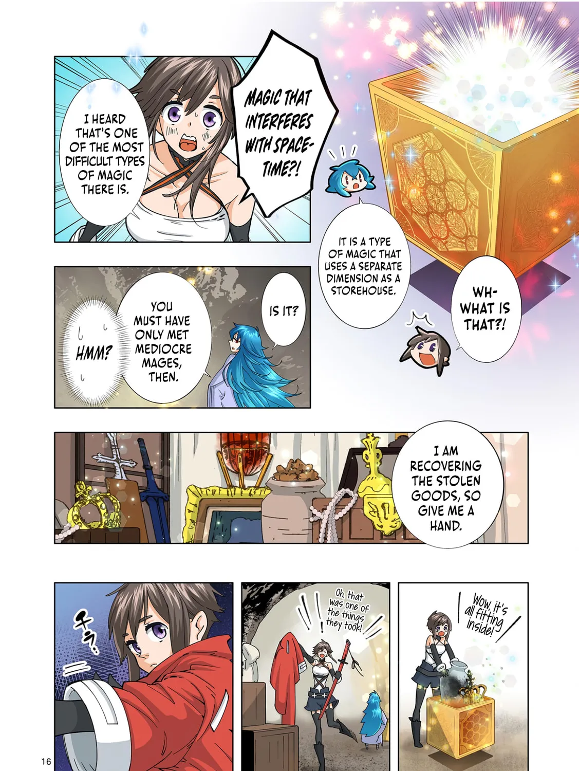 Saika no Majo wa Jiyuu ni Kurashitai Chapter 3 page 34 - 