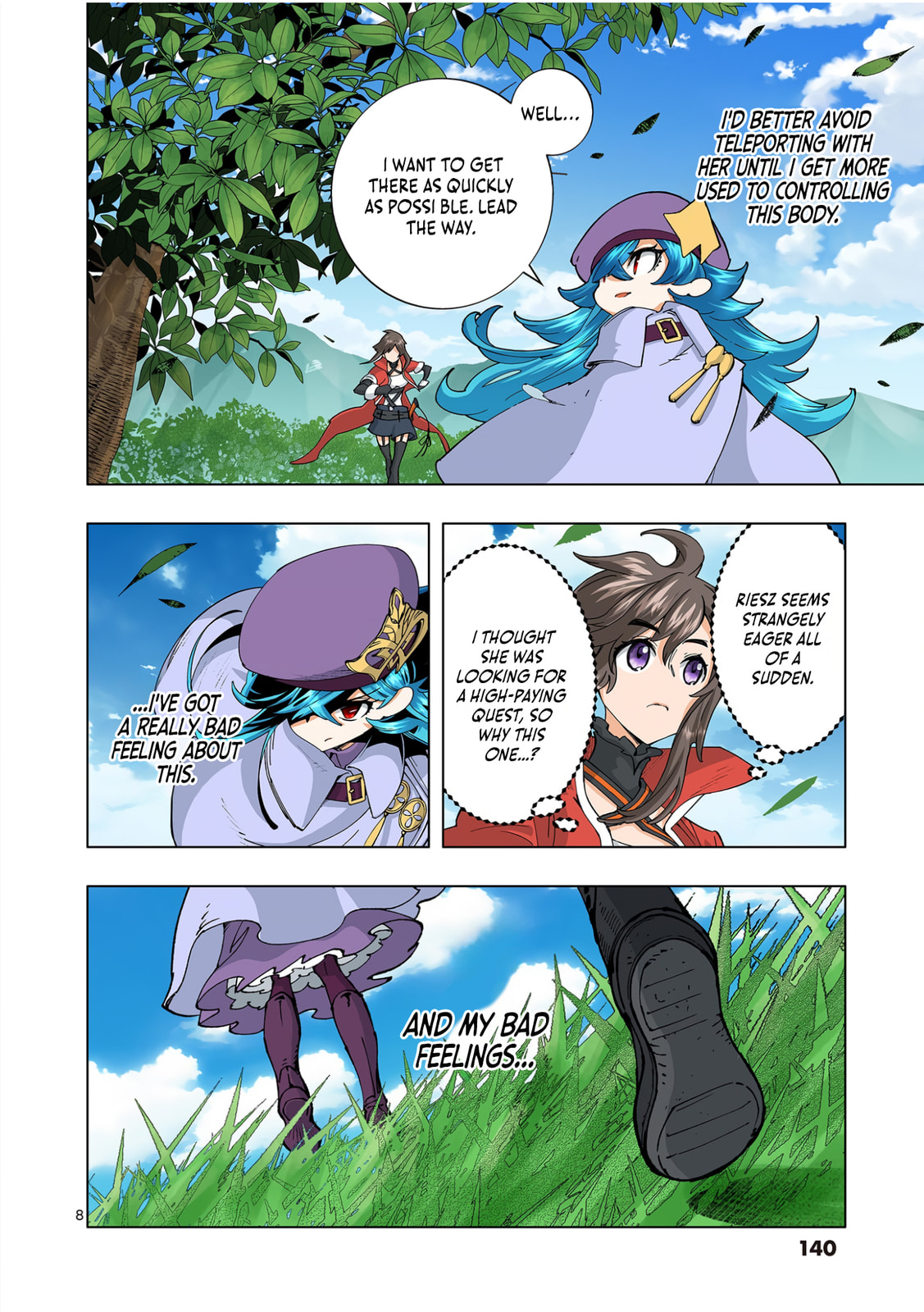 Saika no Majo wa Jiyuu ni Kurashitai Chapter 8 page 9 - 