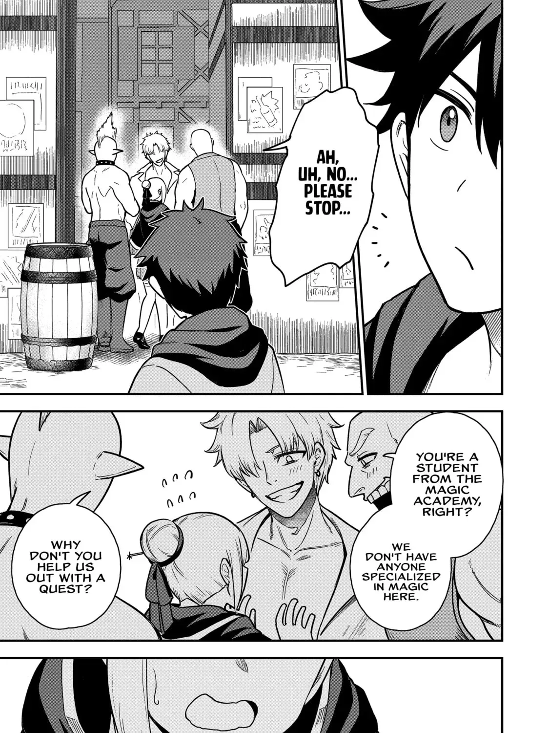 Saikin Haitta Shiro Madoushi ga Party Crusher de, Ore no Isekai Boukensha Seikatsu ga Houkai ni Kiki na Ken ni Tsuite Chapter 1.1 page 6 - 