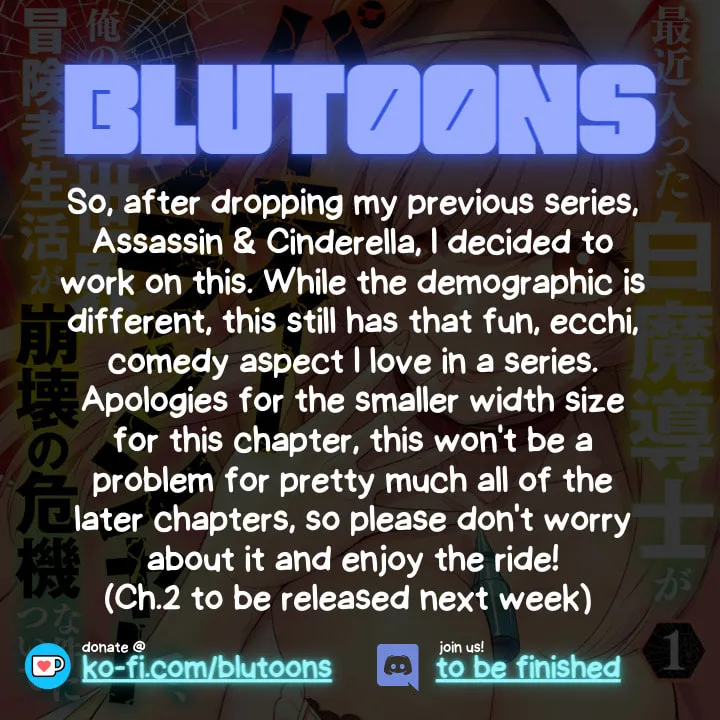 Saikin Haitta Shiro Madoushi ga Party Crusher de, Ore no Isekai Boukensha Seikatsu ga Houkai ni Kiki na Ken ni Tsuite Chapter 1 page 1 - 