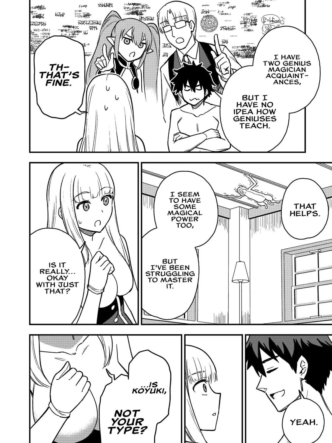 Saikin Haitta Shiro Madoushi ga Party Crusher de, Ore no Isekai Boukensha Seikatsu ga Houkai ni Kiki na Ken ni Tsuite Chapter 21 page 32 - 