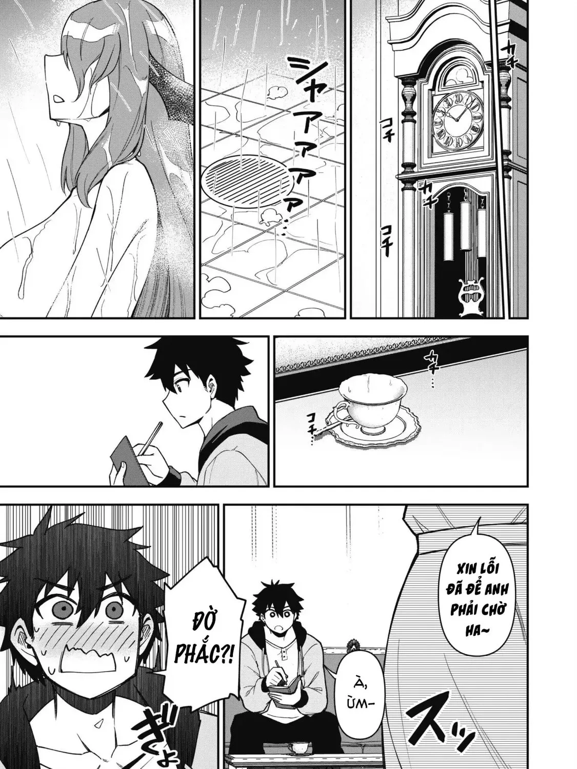 Saikin Haitta Shiro Madoushi ga Party Crusher de, Ore no Isekai Boukensha Seikatsu ga Houkai ni Kiki na Ken ni Tsuite Chapter 26 page 42 - 