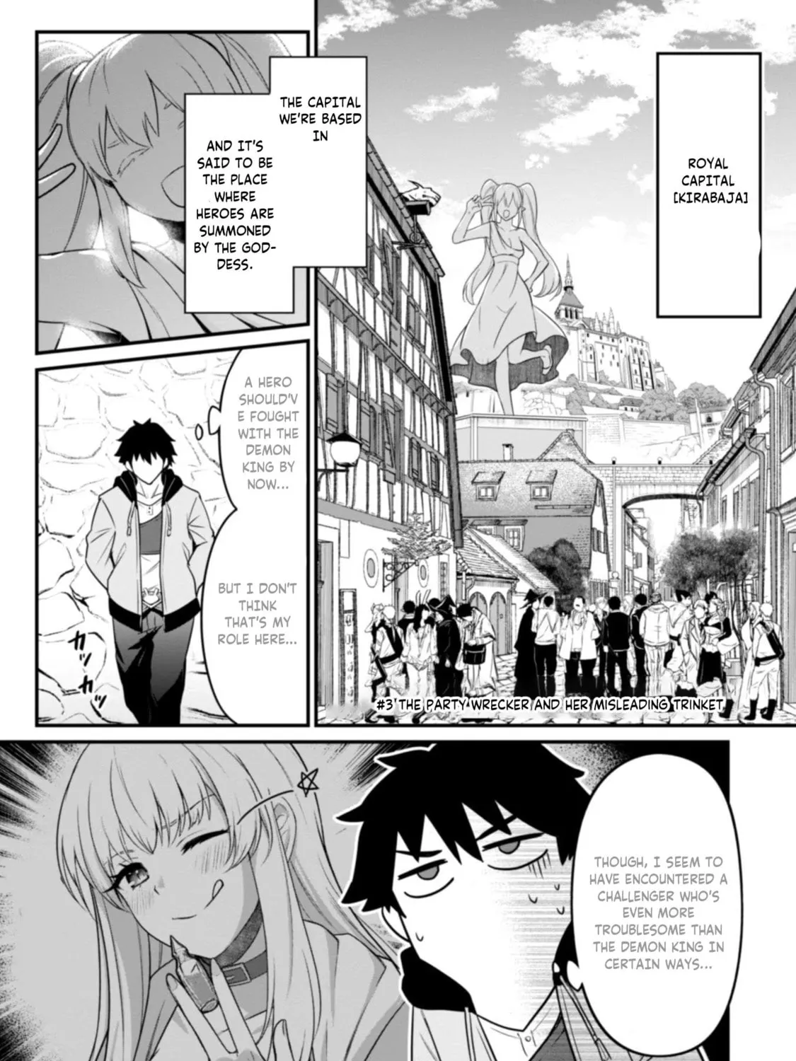 Saikin Haitta Shiro Madoushi ga Party Crusher de, Ore no Isekai Boukensha Seikatsu ga Houkai ni Kiki na Ken ni Tsuite Chapter 3.1 page 2 - 
