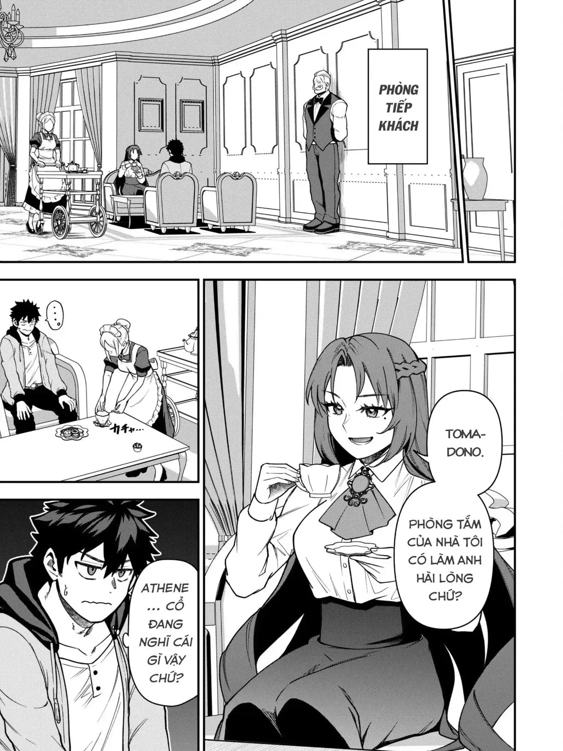 Saikin Haitta Shiro Madoushi ga Party Crusher de, Ore no Isekai Boukensha Seikatsu ga Houkai ni Kiki na Ken ni Tsuite Chapter 31 page 38 - 