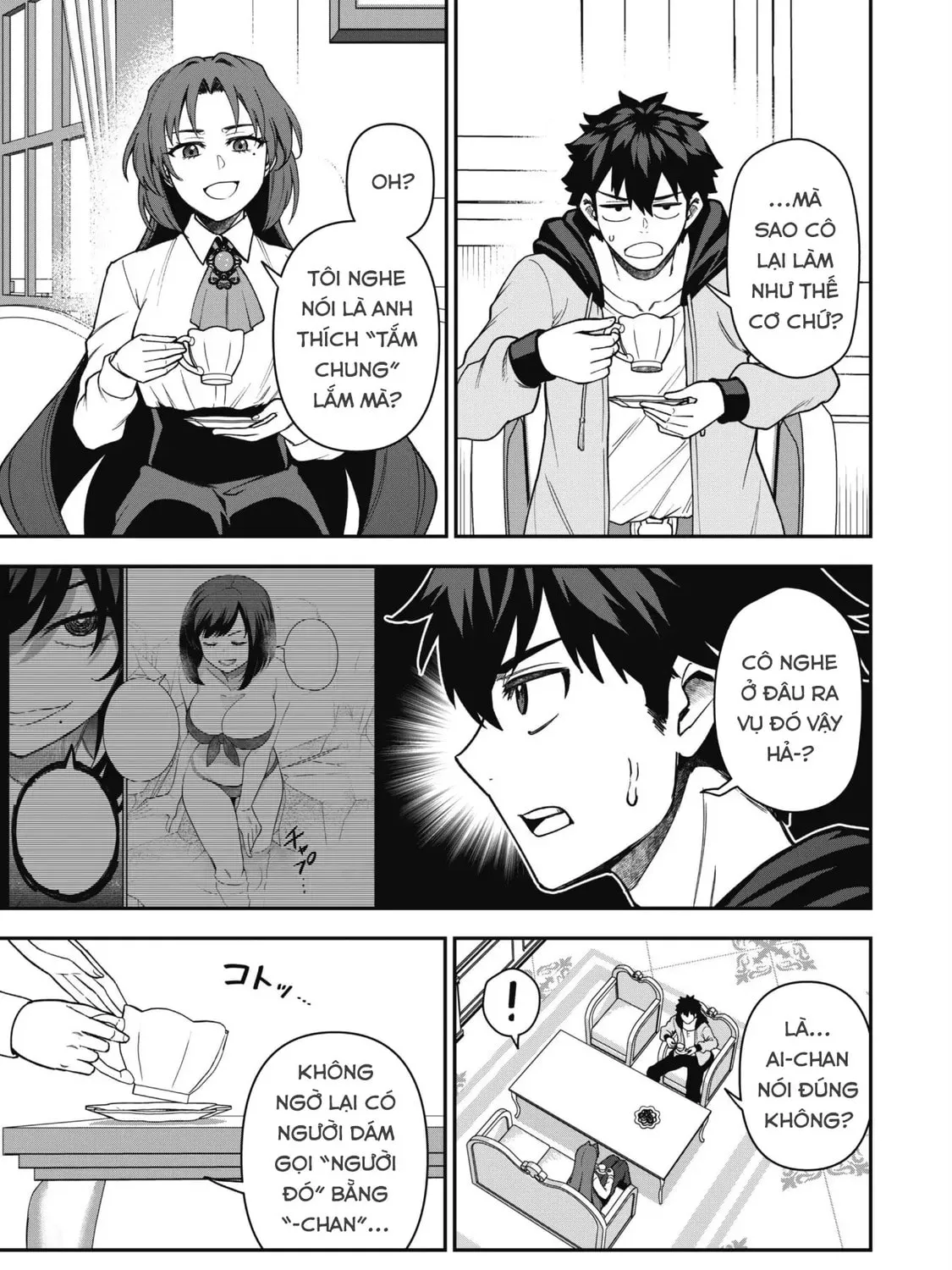 Saikin Haitta Shiro Madoushi ga Party Crusher de, Ore no Isekai Boukensha Seikatsu ga Houkai ni Kiki na Ken ni Tsuite Chapter 31 page 42 - 