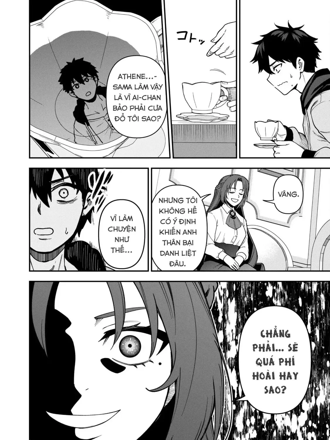 Saikin Haitta Shiro Madoushi ga Party Crusher de, Ore no Isekai Boukensha Seikatsu ga Houkai ni Kiki na Ken ni Tsuite Chapter 31 page 44 - 