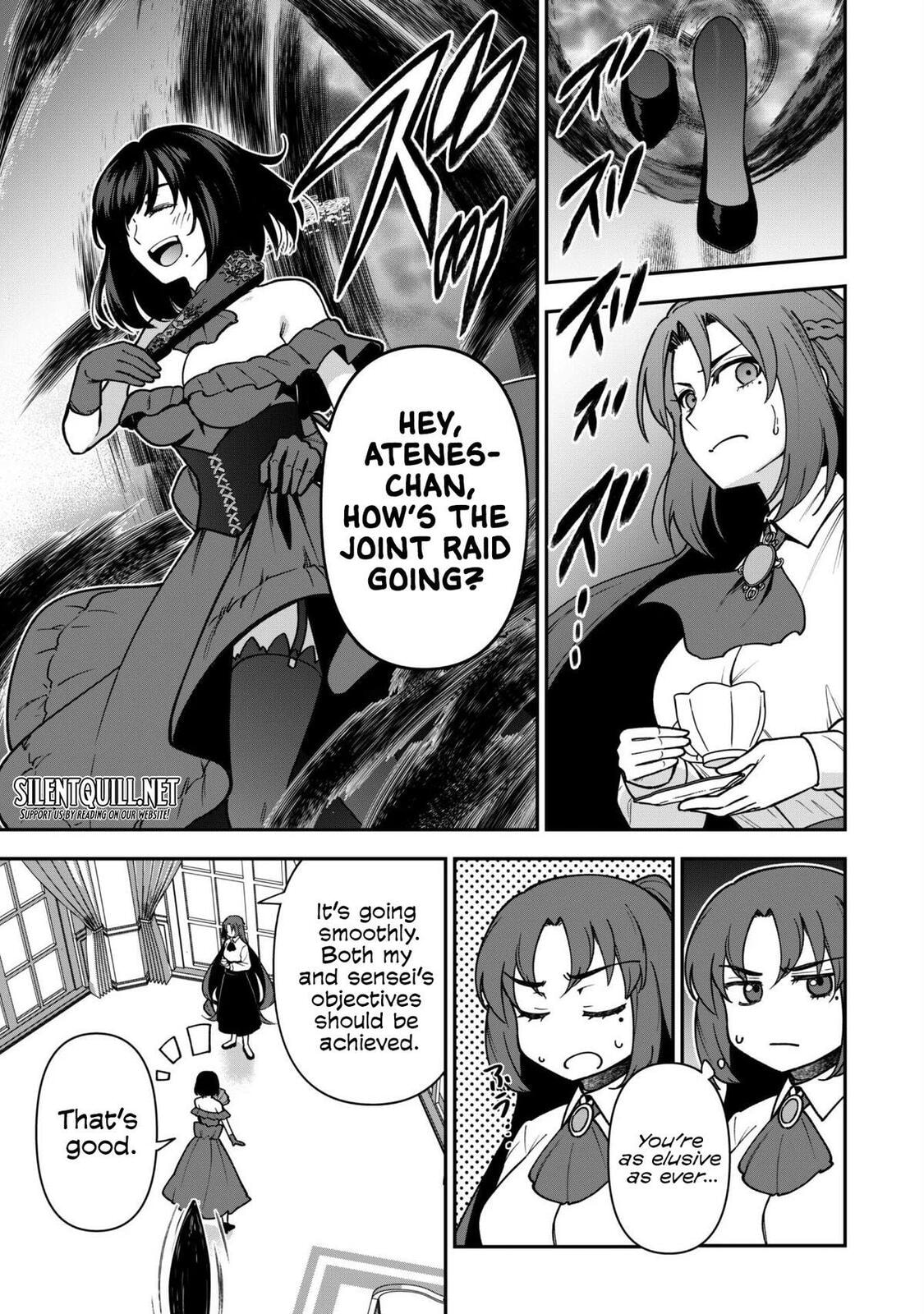 Saikin Haitta Shiro Madoushi ga Party Crusher de, Ore no Isekai Boukensha Seikatsu ga Houkai ni Kiki na Ken ni Tsuite Chapter 32 page 23 - 