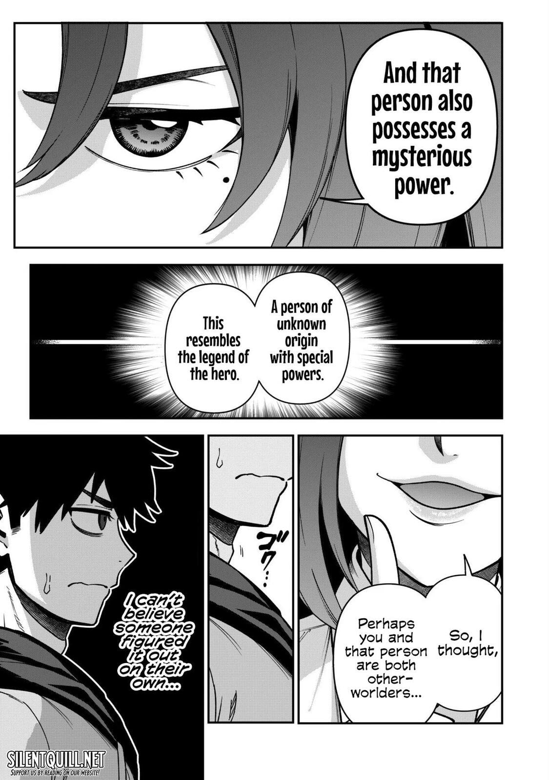 Saikin Haitta Shiro Madoushi ga Party Crusher de, Ore no Isekai Boukensha Seikatsu ga Houkai ni Kiki na Ken ni Tsuite Chapter 32 page 7 - 