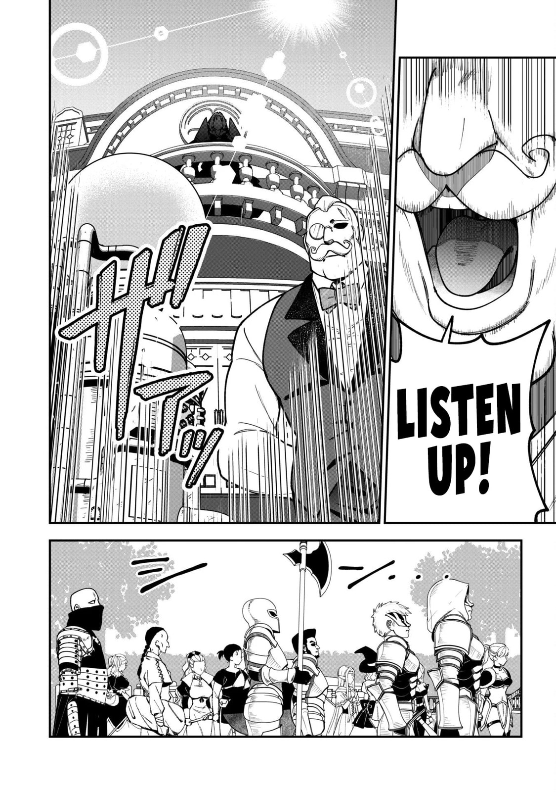 Saikin Haitta Shiro Madoushi ga Party Crusher de, Ore no Isekai Boukensha Seikatsu ga Houkai ni Kiki na Ken ni Tsuite Chapter 33 page 12 - 