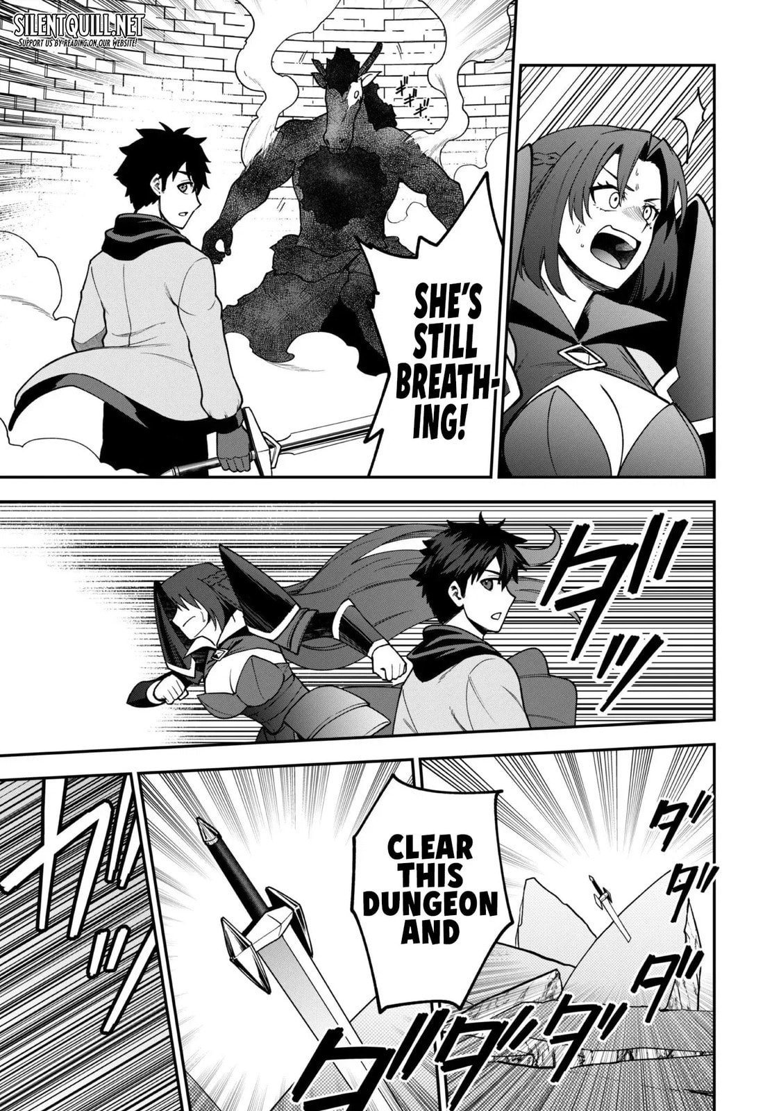 Saikin Haitta Shiro Madoushi ga Party Crusher de, Ore no Isekai Boukensha Seikatsu ga Houkai ni Kiki na Ken ni Tsuite Chapter 35 page 19 - 