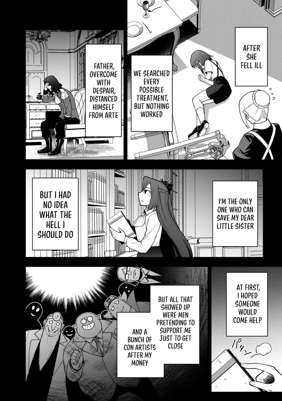 Saikin Haitta Shiro Madoushi ga Party Crusher de, Ore no Isekai Boukensha Seikatsu ga Houkai ni Kiki na Ken ni Tsuite Chapter 35 page 4 - 