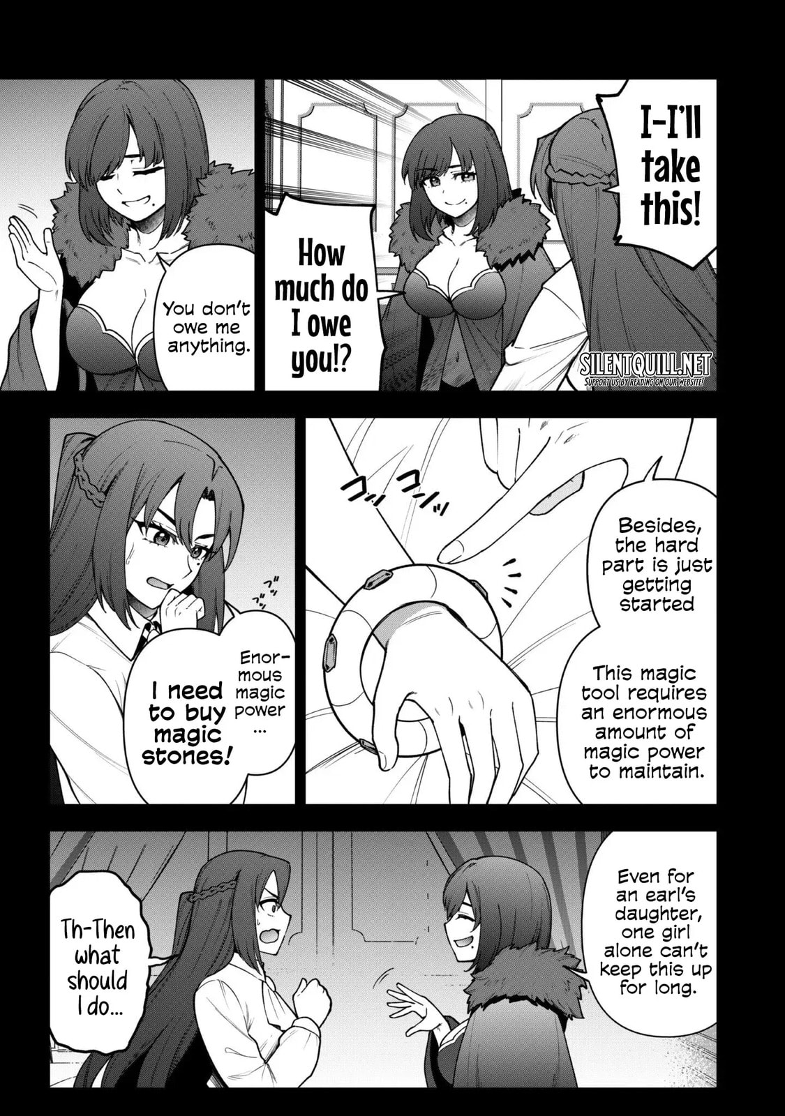 Saikin Haitta Shiro Madoushi ga Party Crusher de, Ore no Isekai Boukensha Seikatsu ga Houkai ni Kiki na Ken ni Tsuite Chapter 35 page 7 - 
