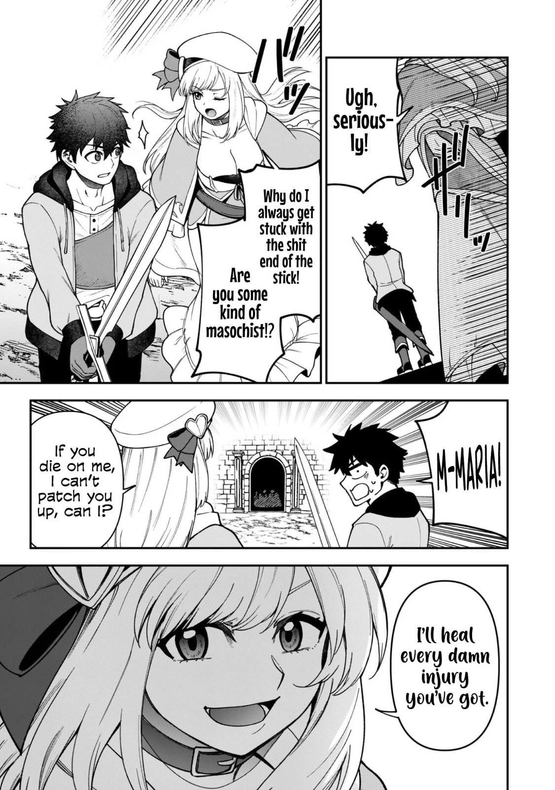Saikin Haitta Shiro Madoushi ga Party Crusher de, Ore no Isekai Boukensha Seikatsu ga Houkai ni Kiki na Ken ni Tsuite Chapter 36 page 19 - 