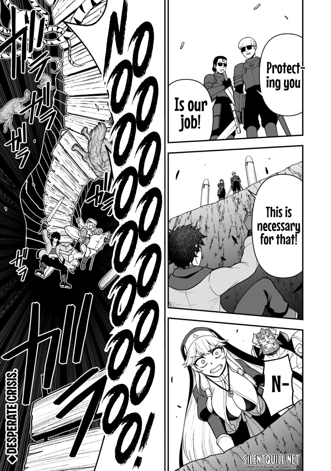 Saikin Haitta Shiro Madoushi ga Party Crusher de, Ore no Isekai Boukensha Seikatsu ga Houkai ni Kiki na Ken ni Tsuite Chapter 36 page 25 - 