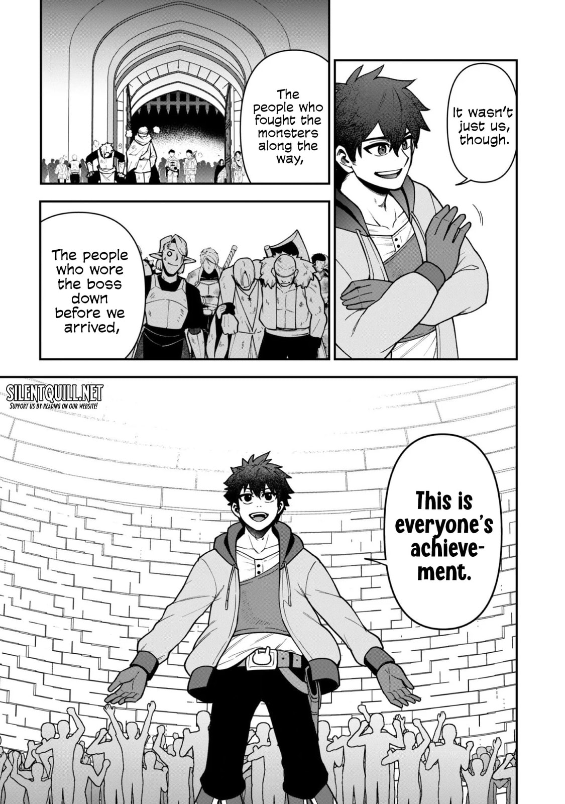 Saikin Haitta Shiro Madoushi ga Party Crusher de, Ore no Isekai Boukensha Seikatsu ga Houkai ni Kiki na Ken ni Tsuite Chapter 36 page 7 - 