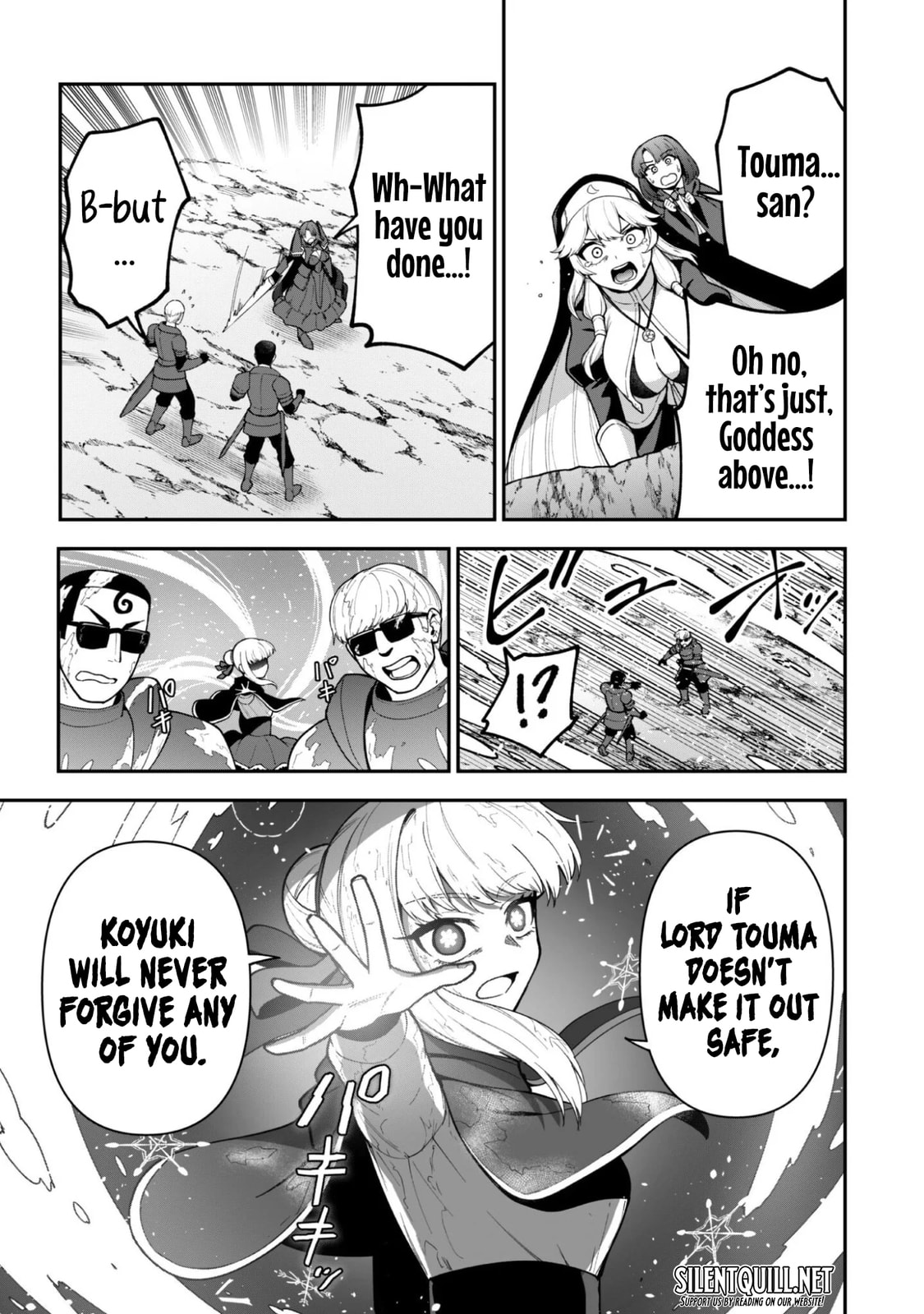 Saikin Haitta Shiro Madoushi ga Party Crusher de, Ore no Isekai Boukensha Seikatsu ga Houkai ni Kiki na Ken ni Tsuite Chapter 37 page 7 - 