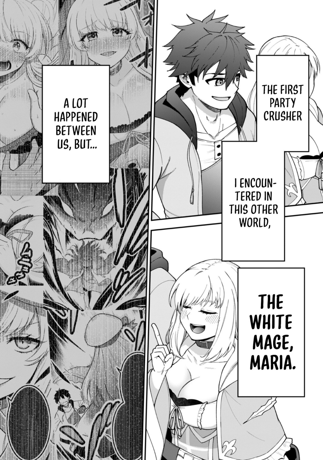 Saikin Haitta Shiro Madoushi ga Party Crusher de, Ore no Isekai Boukensha Seikatsu ga Houkai ni Kiki na Ken ni Tsuite Chapter 38 page 30 - 