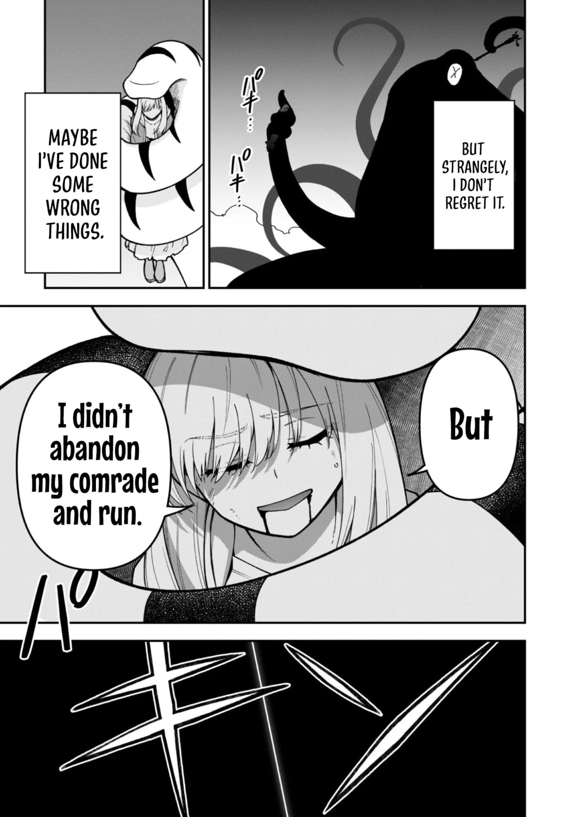 Saikin Haitta Shiro Madoushi ga Party Crusher de, Ore no Isekai Boukensha Seikatsu ga Houkai ni Kiki na Ken ni Tsuite Chapter 38 page 9 - 