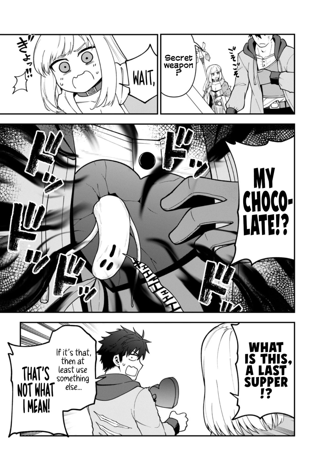 Saikin Haitta Shiro Madoushi ga Party Crusher de, Ore no Isekai Boukensha Seikatsu ga Houkai ni Kiki na Ken ni Tsuite Chapter 39 page 17 - 