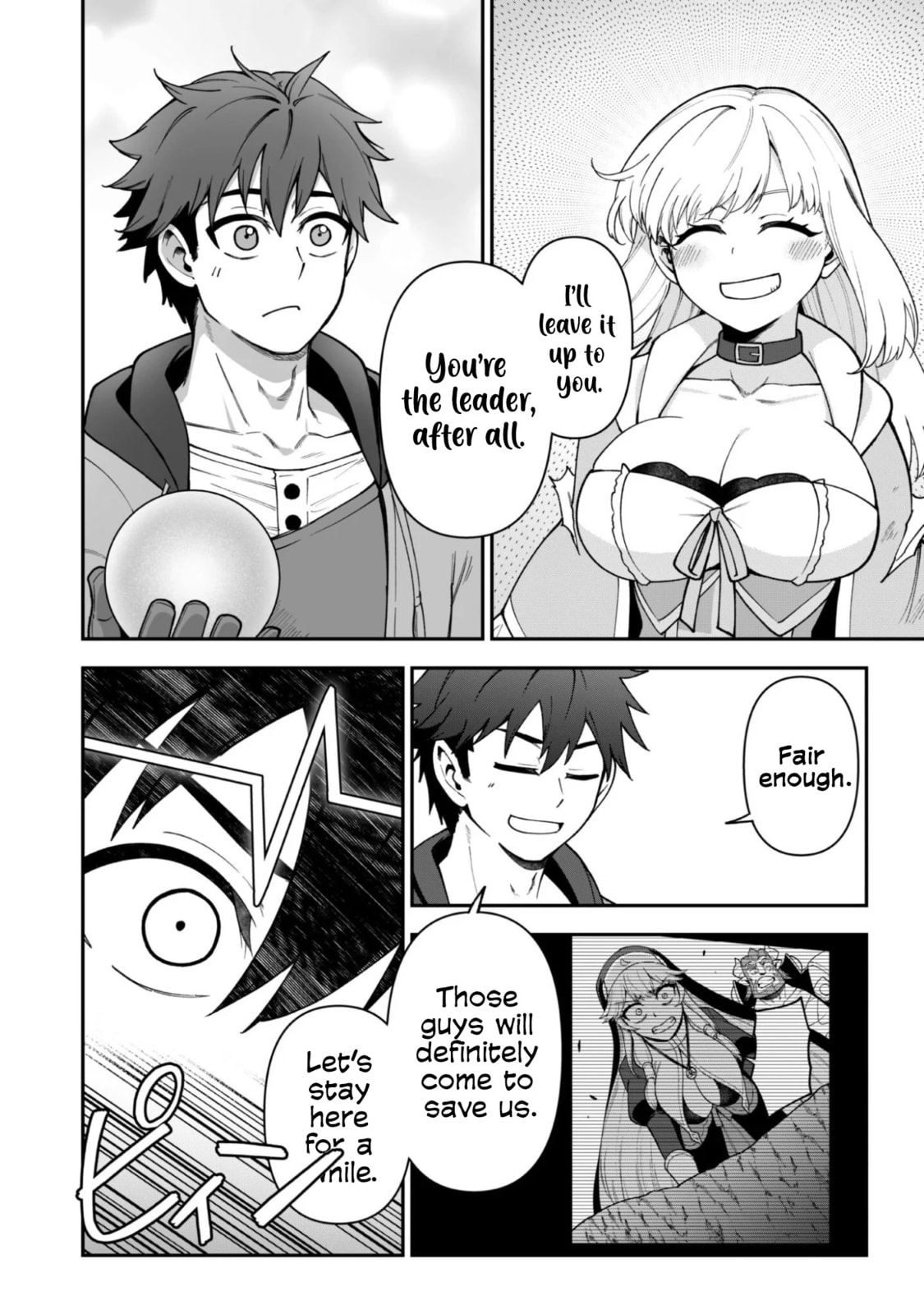 Saikin Haitta Shiro Madoushi ga Party Crusher de, Ore no Isekai Boukensha Seikatsu ga Houkai ni Kiki na Ken ni Tsuite Chapter 39 page 6 - 