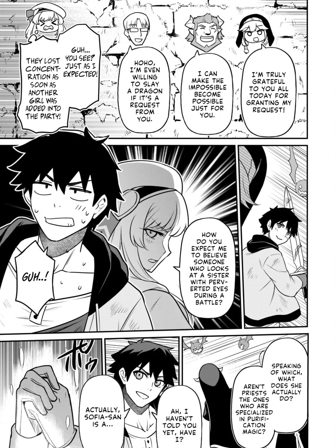 Saikin Haitta Shiro Madoushi ga Party Crusher de, Ore no Isekai Boukensha Seikatsu ga Houkai ni Kiki na Ken ni Tsuite Chapter 4 page 29 - 
