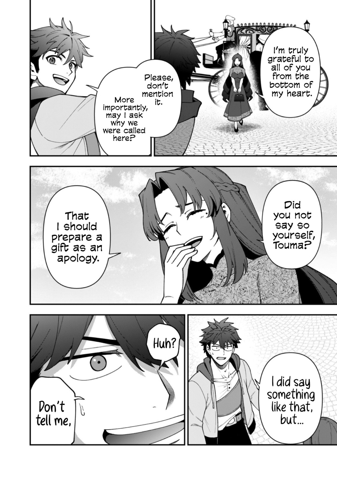 Saikin Haitta Shiro Madoushi ga Party Crusher de, Ore no Isekai Boukensha Seikatsu ga Houkai ni Kiki na Ken ni Tsuite Chapter 41 page 14 - 