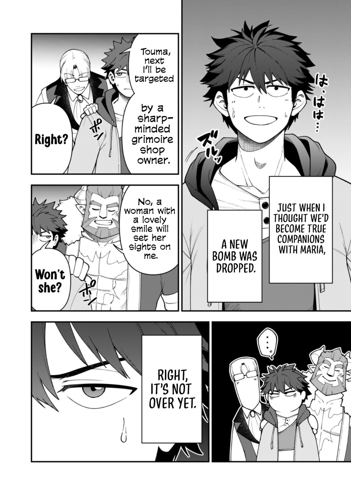 Saikin Haitta Shiro Madoushi ga Party Crusher de, Ore no Isekai Boukensha Seikatsu ga Houkai ni Kiki na Ken ni Tsuite Chapter 41 page 28 - 