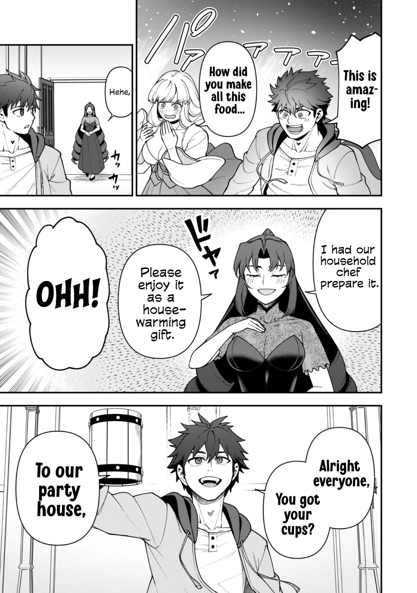 Saikin Haitta Shiro Madoushi ga Party Crusher de, Ore no Isekai Boukensha Seikatsu ga Houkai ni Kiki na Ken ni Tsuite Chapter 42 page 20 - 
