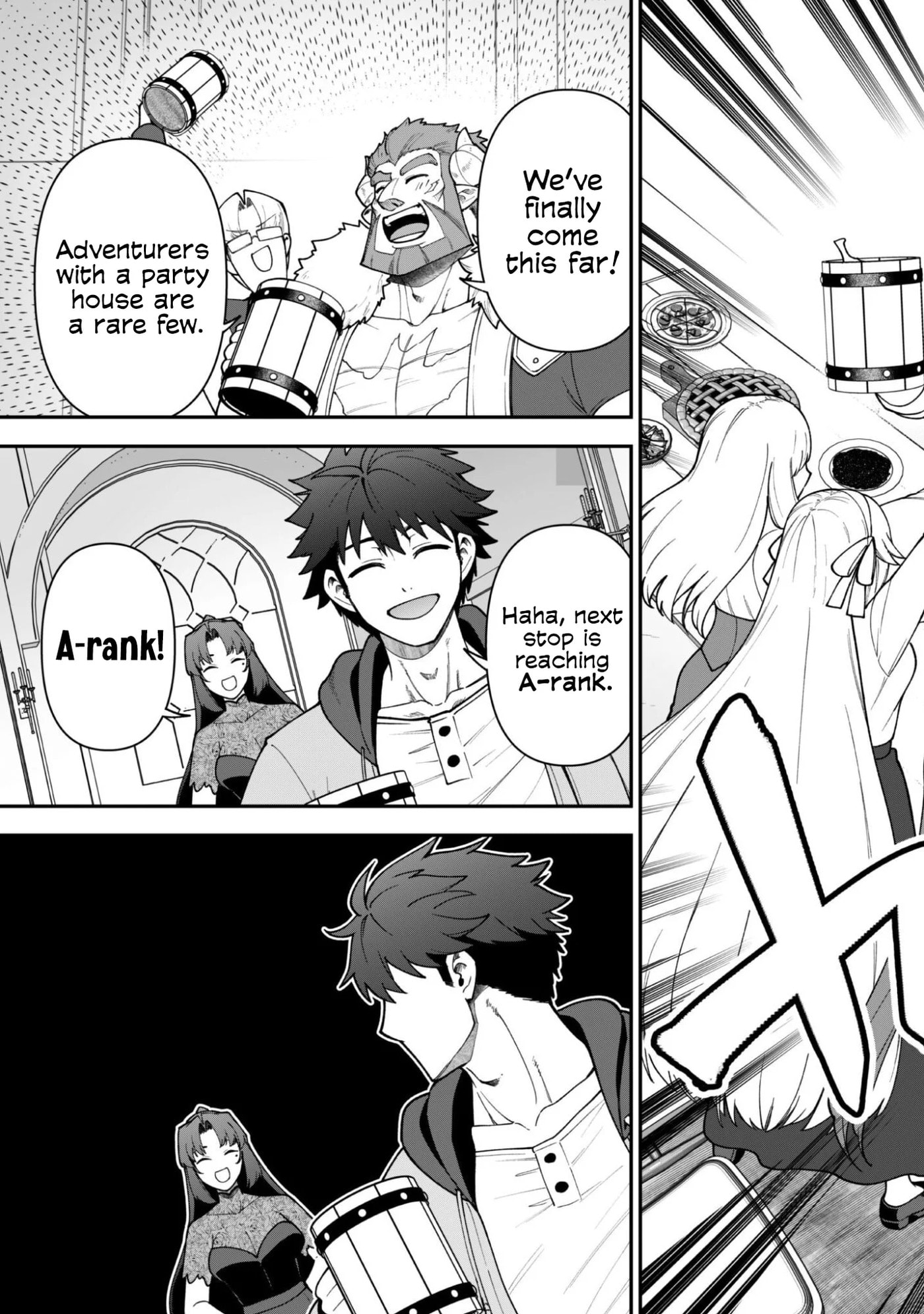 Saikin Haitta Shiro Madoushi ga Party Crusher de, Ore no Isekai Boukensha Seikatsu ga Houkai ni Kiki na Ken ni Tsuite Chapter 42 page 22 - 